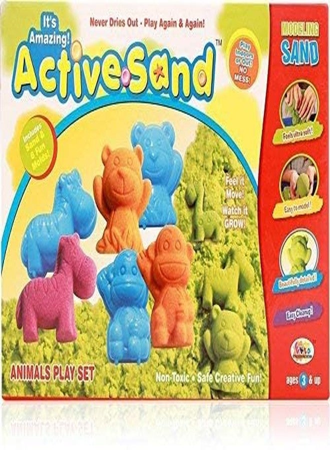 MKY® Toys Active Sand Model Animals Play Kit, Multicolor